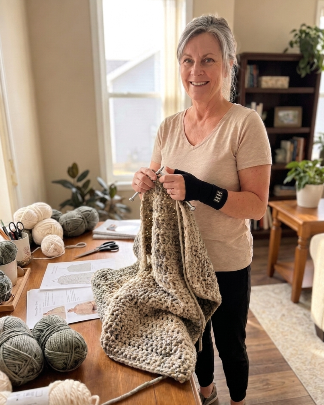 Knitting Support