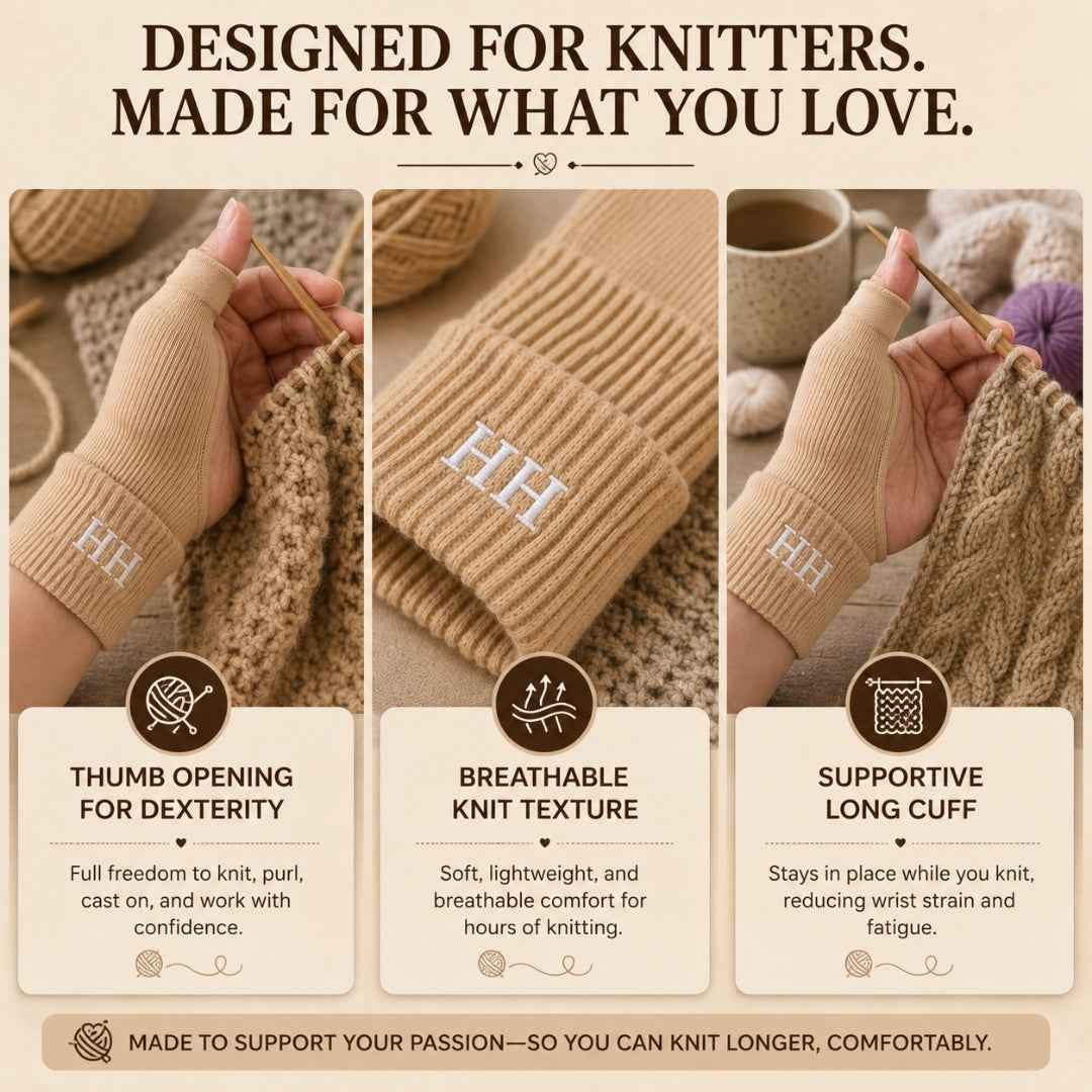 The Knitter's Hand Stabiliser