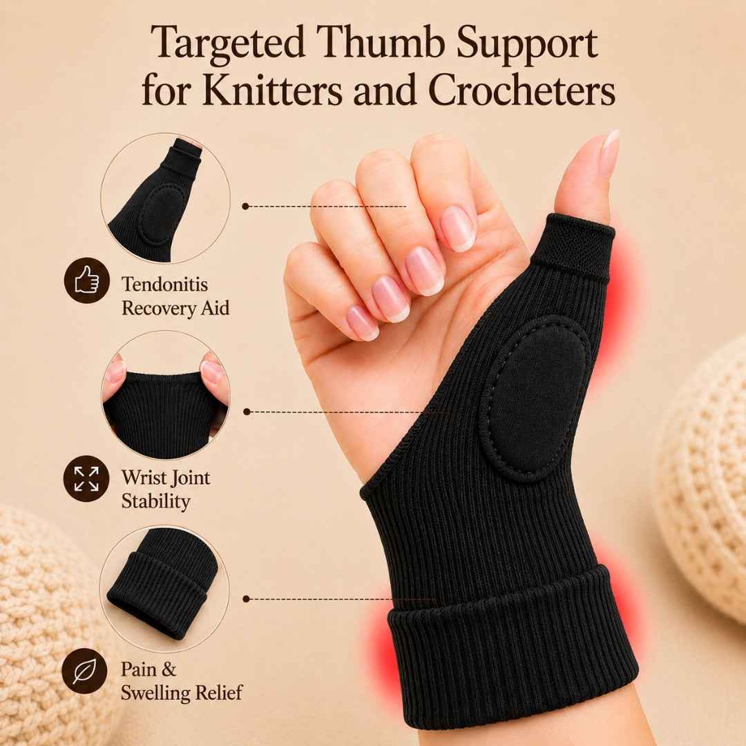 The Knitter's Hand Stabiliser