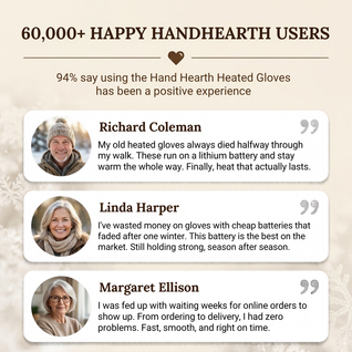 Hand Hearth Heated Gloves