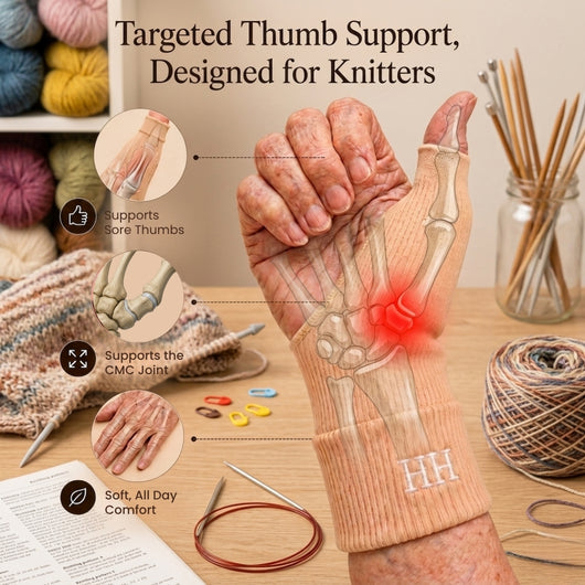 The Knitter's Hand Stabiliser
