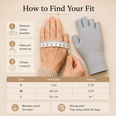 Bamboo Compression Gloves