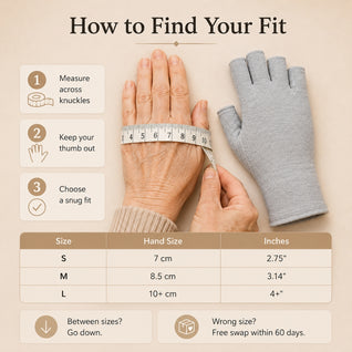 Bamboo Compression Gloves