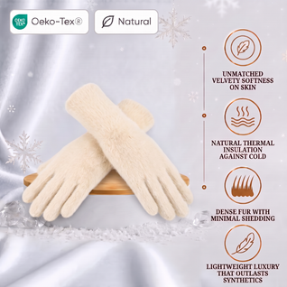 Hand Hearth Angora Gloves