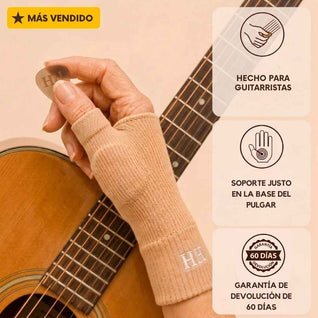 La muñequera del guitarrista