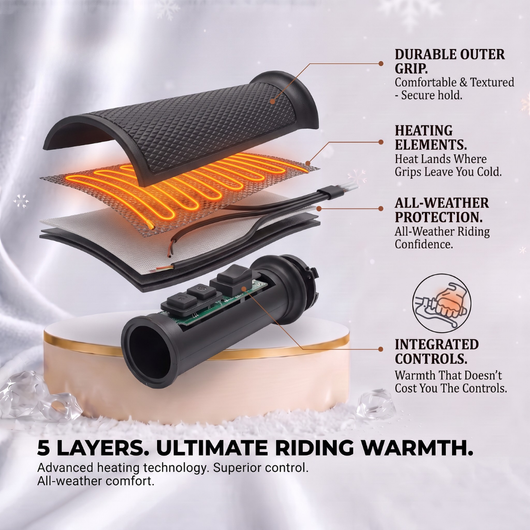 HearthHandles™ - Heated Motorbike Grips