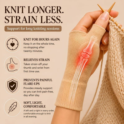 The Knitter's Hand Stabiliser