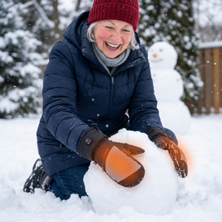 HearthMitts™ Heated Mittens