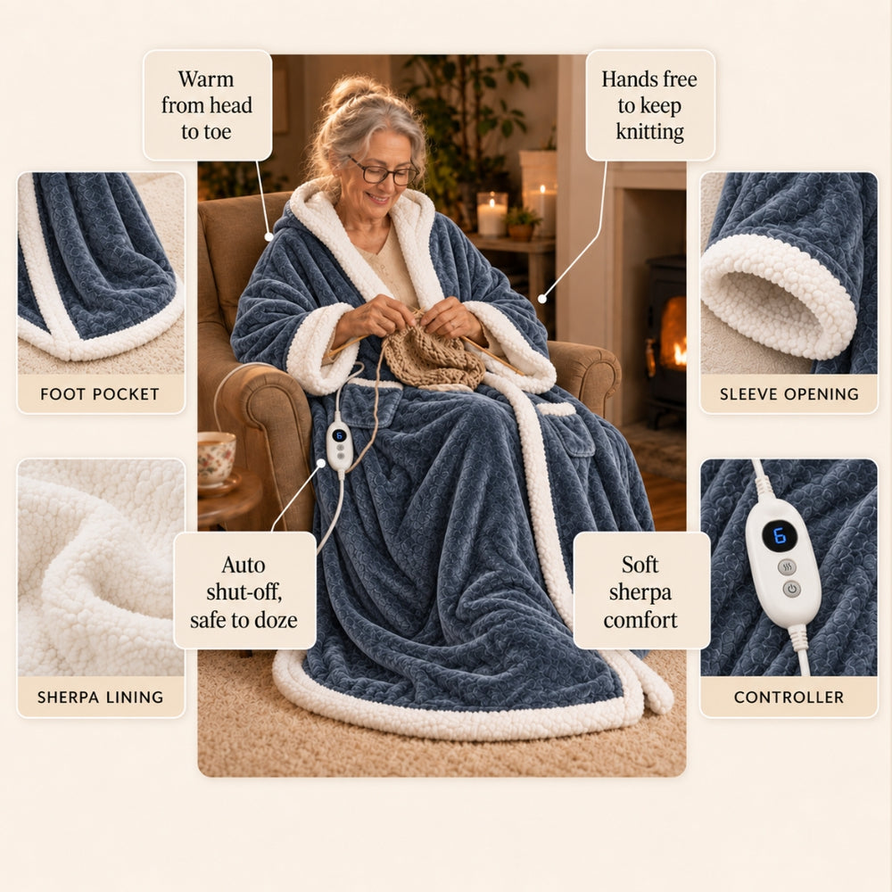 3. Your feet stay warm too