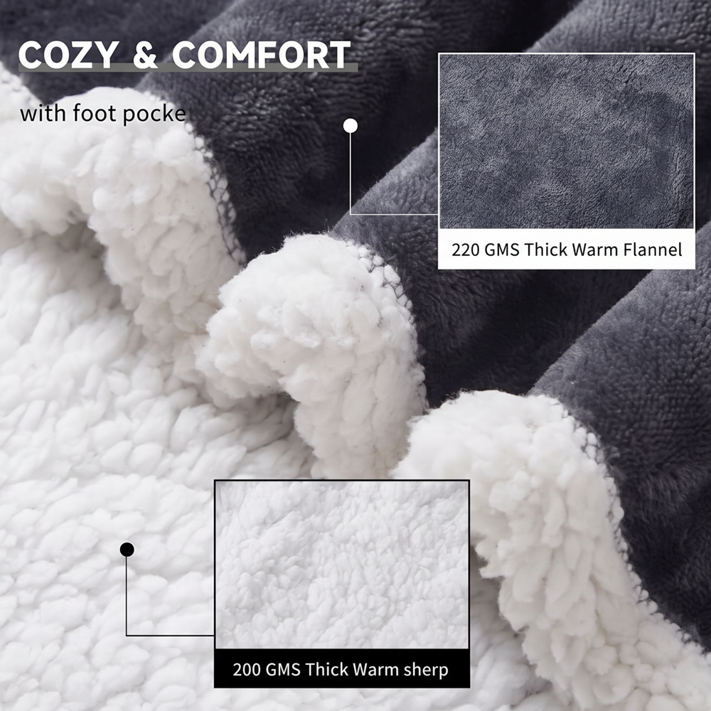 3. Your feet stay warm too
