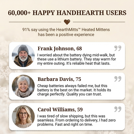 HearthMitts™ Heated Mittens