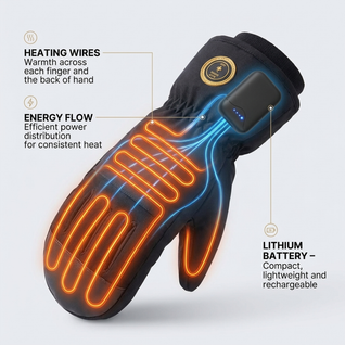 HearthSlope™ Heated Ski Gloves