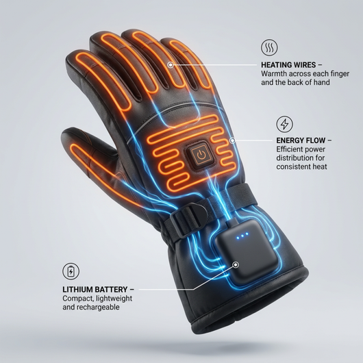 HearthGrip™ Heated Gloves