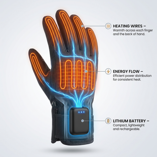 SecondSkin™ Heated Gloves