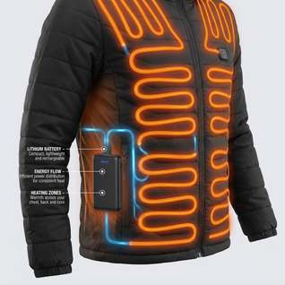 HearthPuff™ Heated Puffer Jacket
