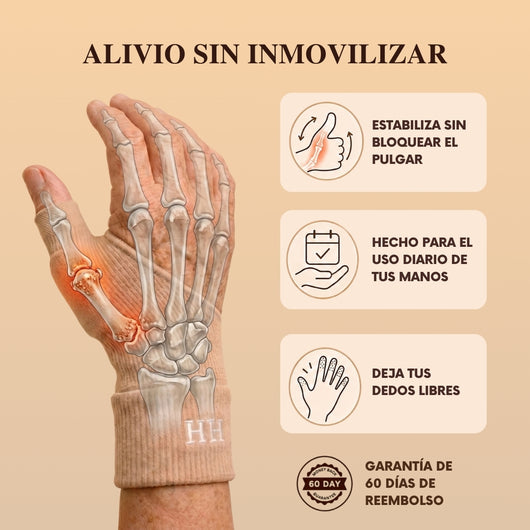 Muñequera con estabilizador de pulgar