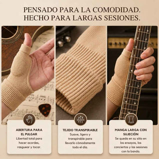 La muñequera del guitarrista