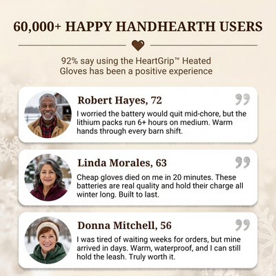 HearthGrip™ Heated Gloves
