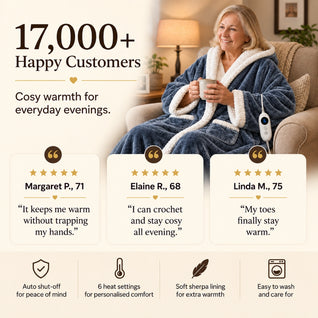 Wearable Heated Blanket