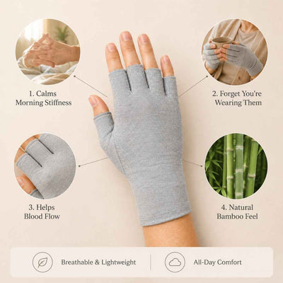 Bamboo Compression Gloves