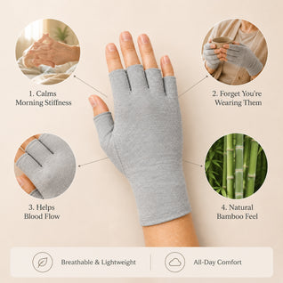 Bamboo Compression Gloves