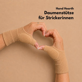 Die Handstütze für Strickerinnen