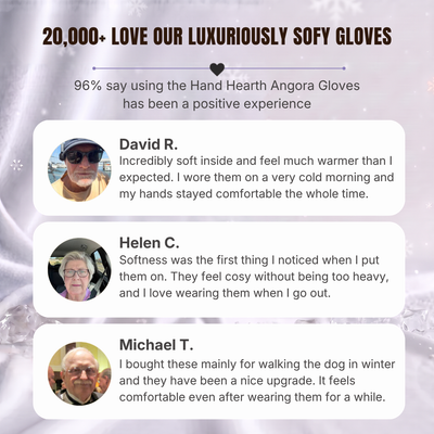 Hand Hearth Angora Gloves