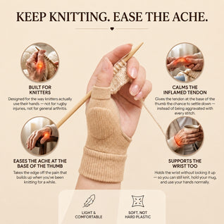 Knitter's Hand Stabiliser