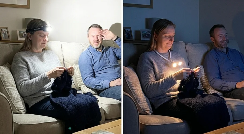 3. It's not a book light and it's not a headlamp