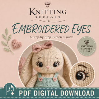 Embroidered Eyes Tutorial Guide