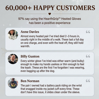 HearthGrip™ Heated Gloves
