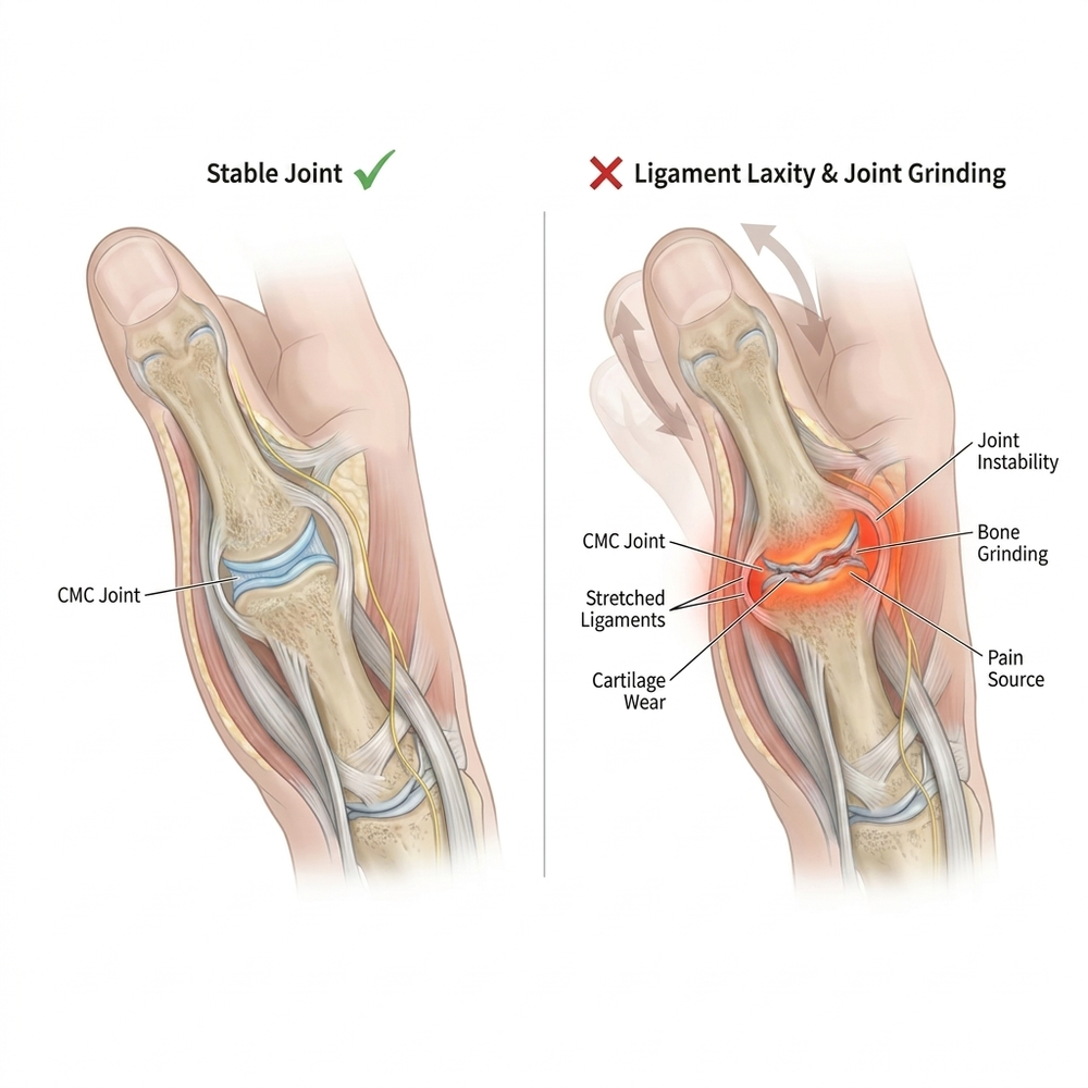 2. The Real Problem Is the Joint at the Base of Your Thumb