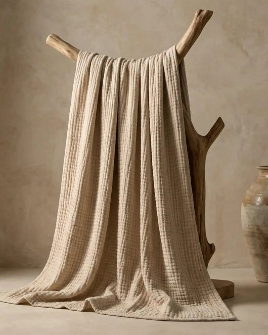 Hand Hearth Muslin Blanket