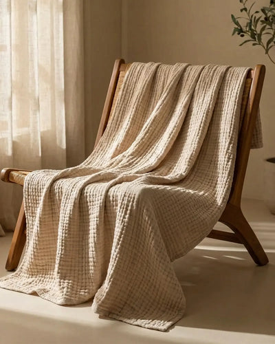 Hand Hearth Muslin Blanket