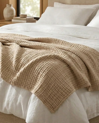 Hand Hearth Muslin Blanket