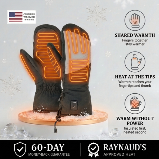 HearthMitts™ Heated Mittens